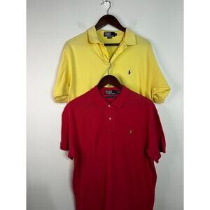 Polo Ralph Lauren polo shirts, size large bundle of two